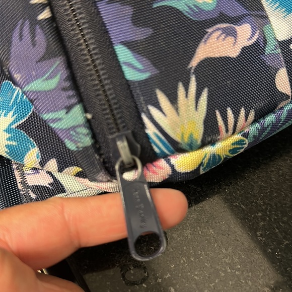 Vera Bradley Floral Backpack - Navy and Multicolor - Picture 15 of 16